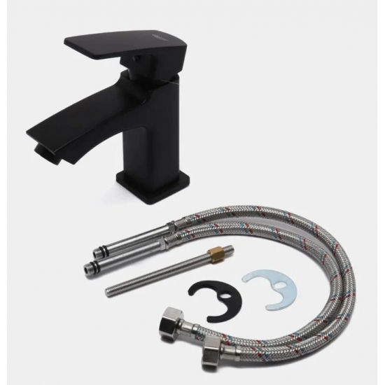 Смеситель для раковины FRUD R10152 чёрный