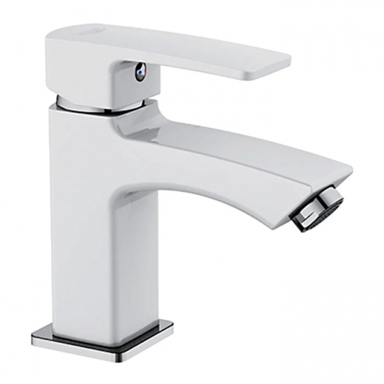 Смеситель для раковины FRUD R10153 белый/хром