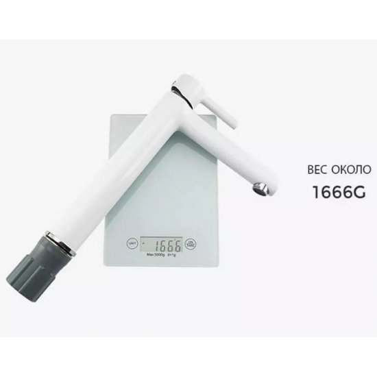 Смеситель для раковины GAPPO G03-8 G1003-18 белый/хром