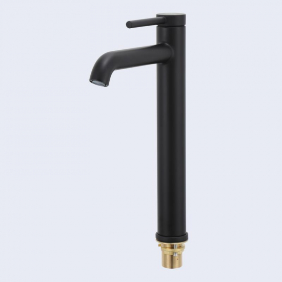 Смеситель для раковины GAPPO G06-6 G1006-26 чёрный матовый
