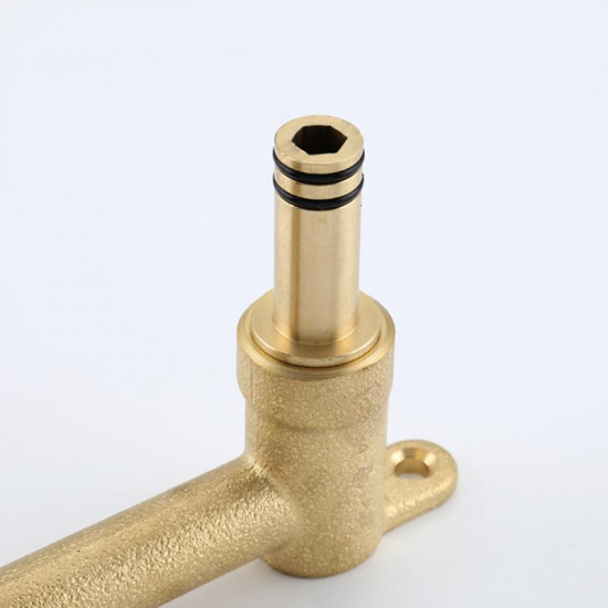 Смеситель для раковины GAPPO G06-6 G1206-6 С ВНУТРЕННЕЙ ЧАСТЬЮ, чёрный матовый