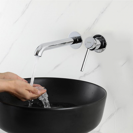Смеситель для раковины GAPPO G06 G1206 С ВНУТРЕННЕЙ ЧАСТЬЮ, хром