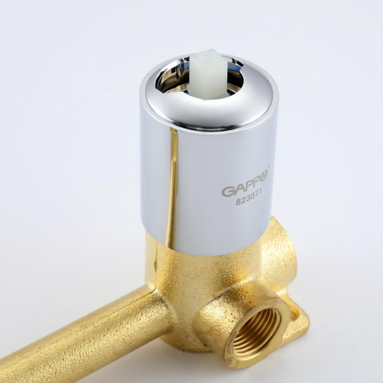 Смеситель для раковины GAPPO G06 G1206 С ВНУТРЕННЕЙ ЧАСТЬЮ, хром