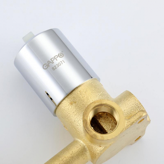 Смеситель для раковины GAPPO G06 G1206 С ВНУТРЕННЕЙ ЧАСТЬЮ, хром