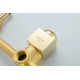 Смеситель для раковины GAPPO G07-3 G1007-23 С ВНУТРЕННЕЙ ЧАСТЬЮ, золото