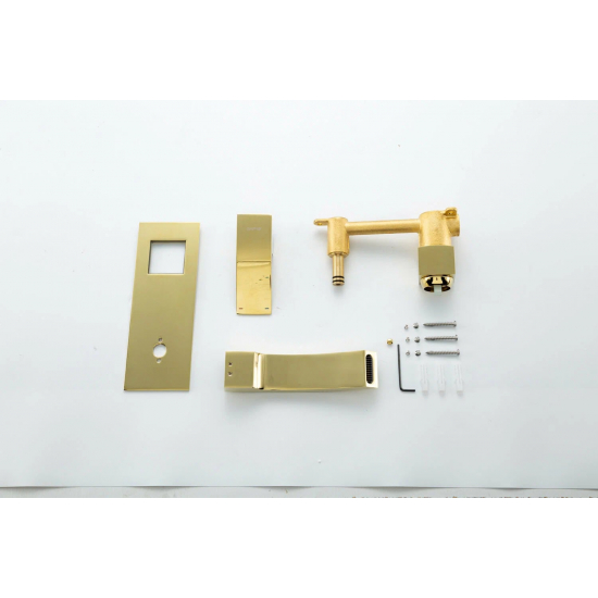 Смеситель для раковины GAPPO G07-3 G1007-23 С ВНУТРЕННЕЙ ЧАСТЬЮ, золото