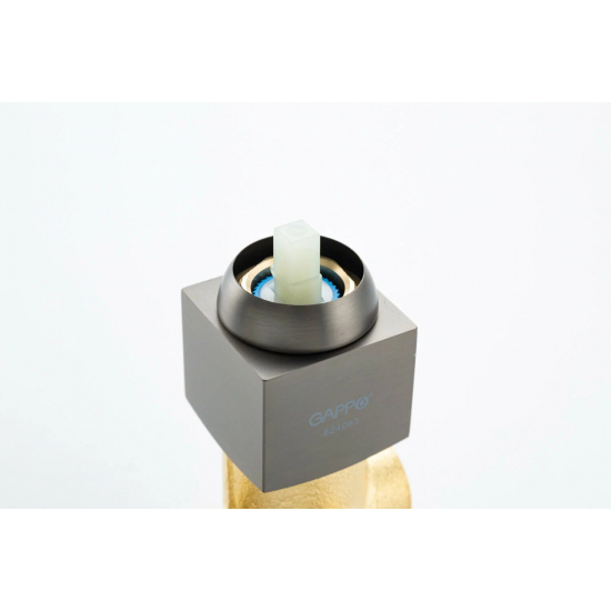 Смеситель для раковины GAPPO G07-9 G1007-29 С ВНУТРЕННЕЙ ЧАСТЬЮ, оружейная сталь