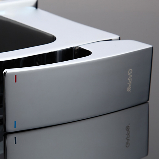 Смеситель для раковины GAPPO G07 G1007-1 хром