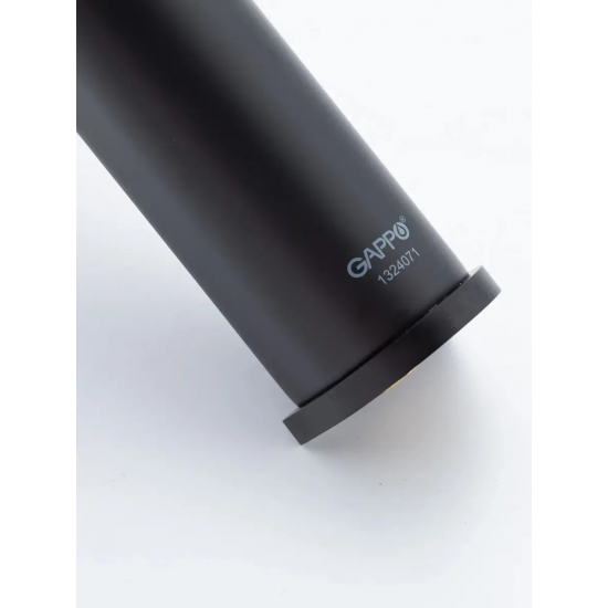 Смеситель для раковины GAPPO G10-6 G1010-26 чёрный матовый
