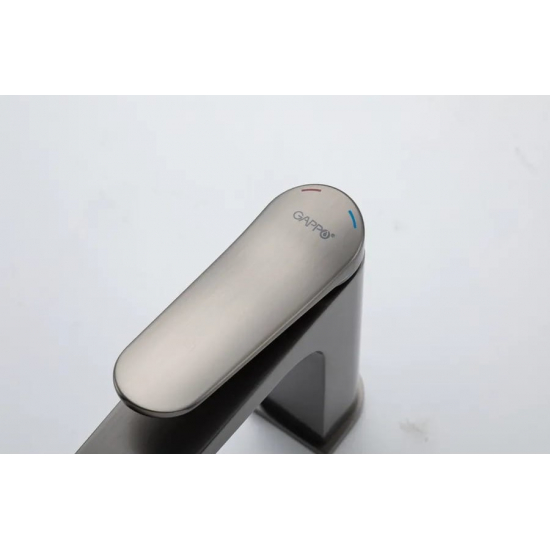 Смеситель для раковины GAPPO G10-9 G1010-9 оружейная сталь