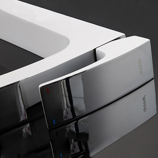 Смеситель для раковины GAPPO G1007-18 белый хром