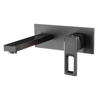 Смеситель для раковины GAPPO G17-9 G1017-19 С ВНУТРЕННЕЙ ЧАСТЬЮ, оружейная сталь