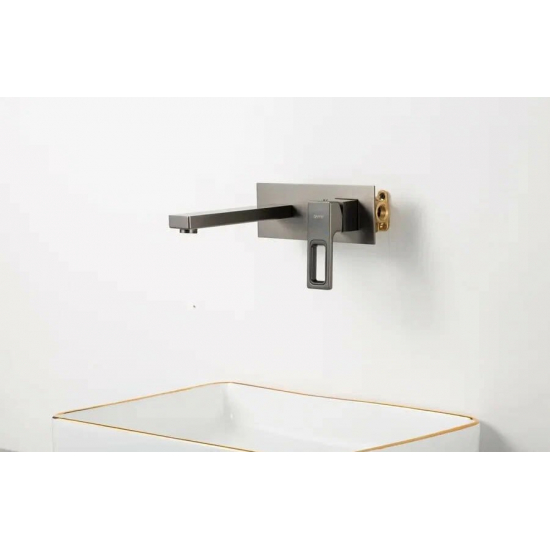 Смеситель для раковины GAPPO G17-9 G1017-19 С ВНУТРЕННЕЙ ЧАСТЬЮ, оружейная сталь