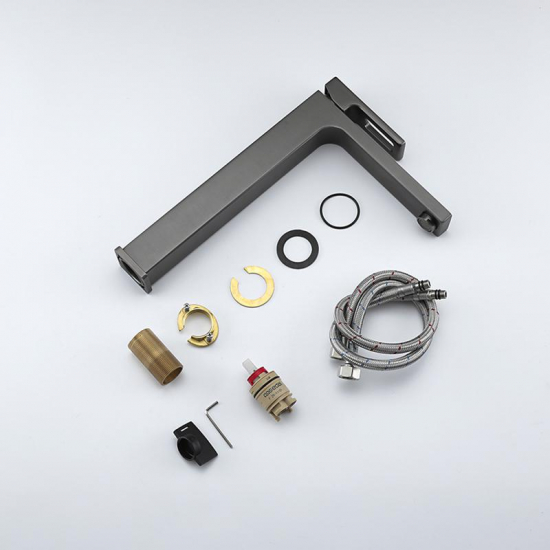 Смеситель для раковины GAPPO G17-9 G1017-92 оружейная сталь