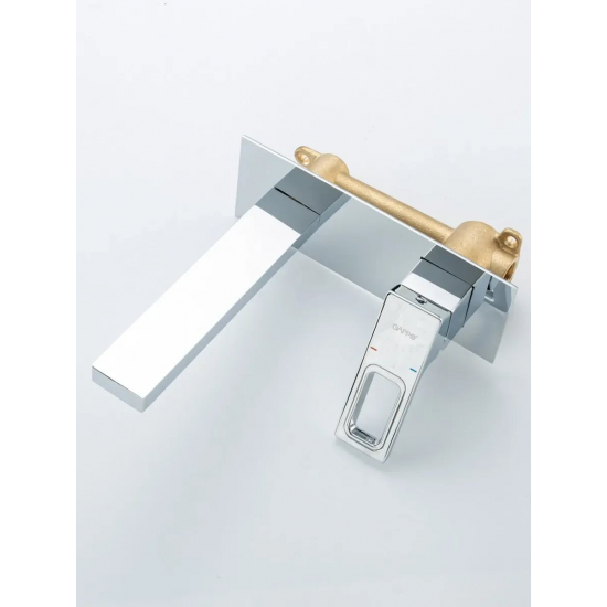 Смеситель для раковины GAPPO G17 G1017-10 С ВНУТРЕННЕЙ ЧАСТЬЮ, хром