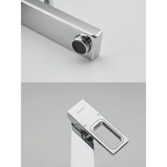 Смеситель для раковины GAPPO G18 G1018-2 хром
