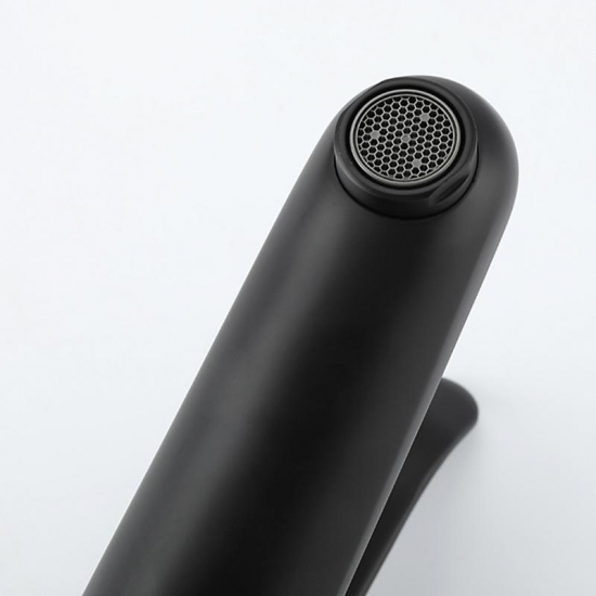 Смеситель для раковины GAPPO G21-6 G1021-26 медицинский, чёрный матовый