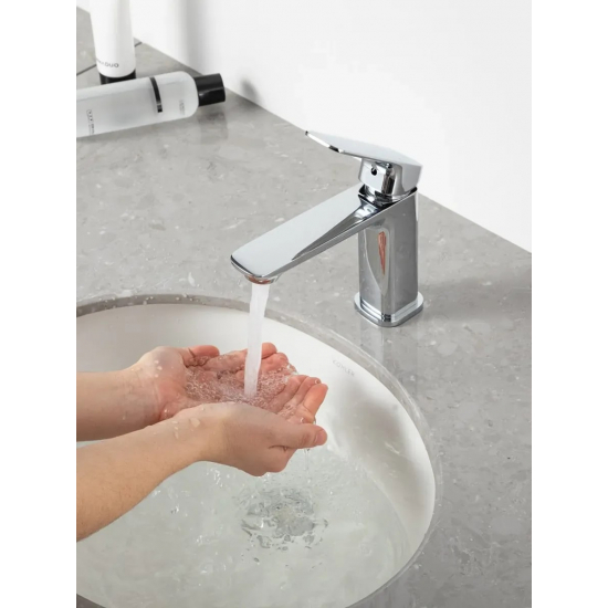 Смеситель для раковины GAPPO G28 G1028 хром