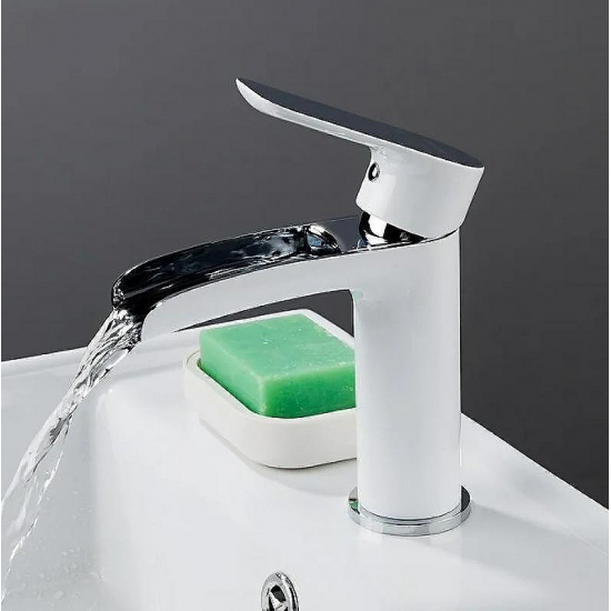 Смеситель для раковины GAPPO G48 G1048-8 белый/хром