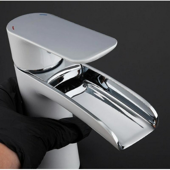 Смеситель для раковины GAPPO G48 G1048-8 белый/хром