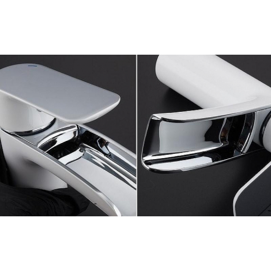 Смеситель для раковины GAPPO G48 G1048-8 белый/хром