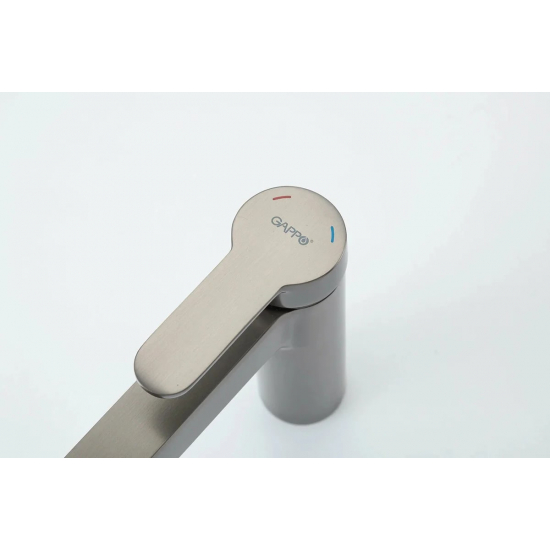 Смеситель для раковины GAPPO G99-39 G1099-39 из нержавеющей стали, оружейная сталь