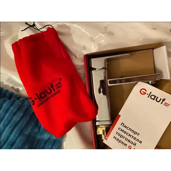 Смеситель для раковины GLAUF GOR1-A058 хром