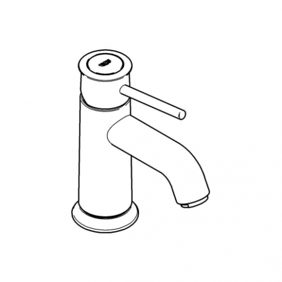 Смеситель для раковины GROHE BauClassic 23162000 хром