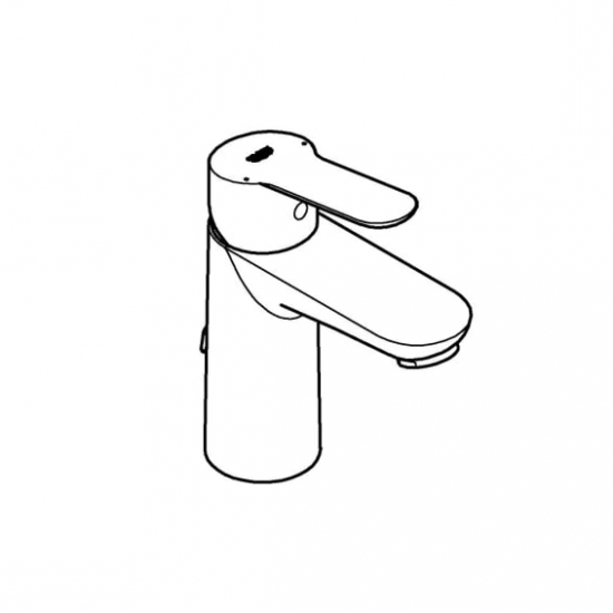 Смеситель для раковины GROHE BauEdge 23329000 хром