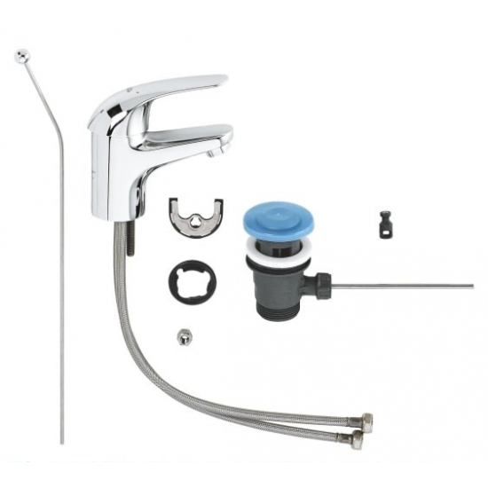 Смеситель для раковины GROHE Euroeco 23262000 хром