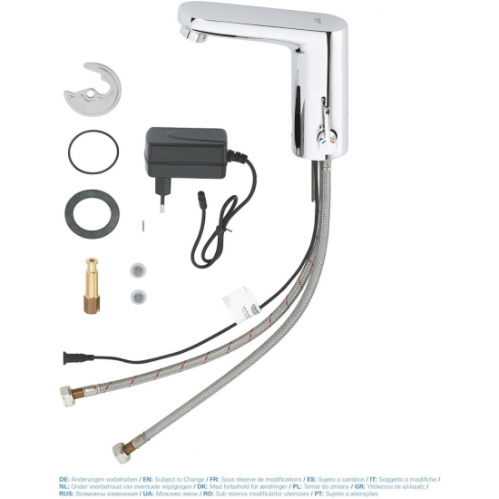 Смеситель для раковины GROHE Eurosmart Cosmopolitan E 36325001 сенсорный, хром