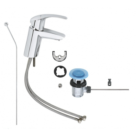 Смеситель для раковины GROHE Eurosmart New 32926002 хром