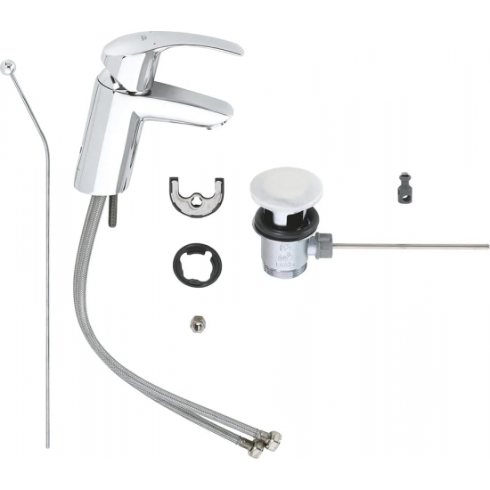 Смеситель для раковины GROHE Eurosmart New 33265002 хром