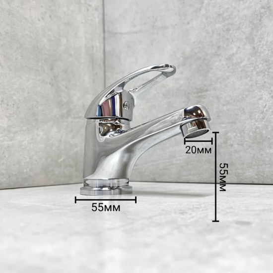 Смеситель для раковины HAIBA HB03 HB1003 хром