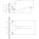 Смеситель для раковины HAIBA HB03 HB4603 хром