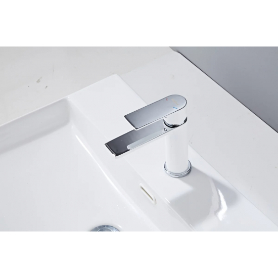 Смеситель для раковины HAIBA HB10505-8 белый/хром