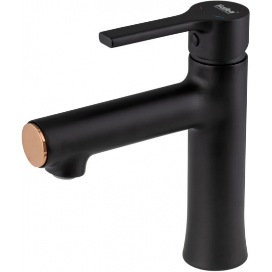 Смеситель для раковины HAIBA HB10652-7 чёрный матовый