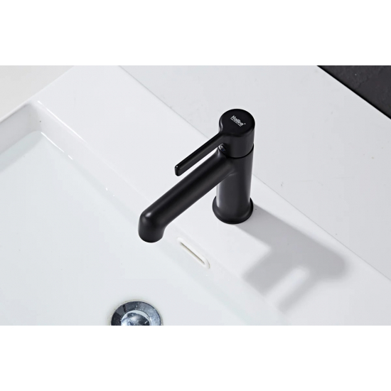 Смеситель для раковины HAIBA HB10814-7 чёрный матовый