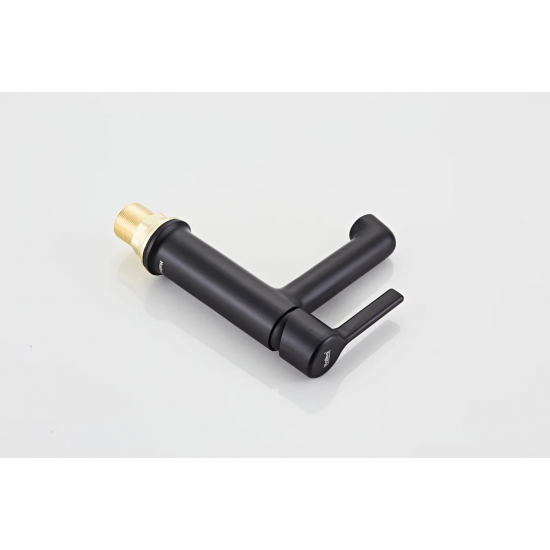 Смеситель для раковины HAIBA HB10814-7 чёрный матовый
