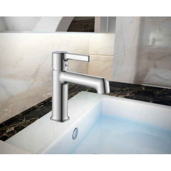 Смеситель для раковины HAIBA HB10814 хром