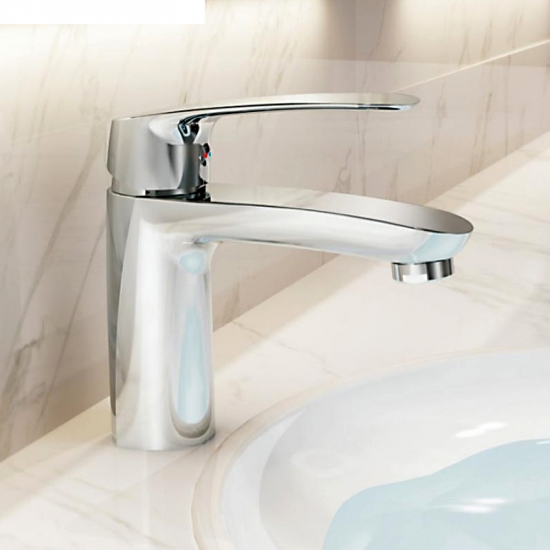 Смеситель для раковины HAIBA HB183 HB10183 хром