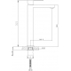 Смеситель для раковины HAIBA HB803-2 HB11803-2 из нержавеющей стали