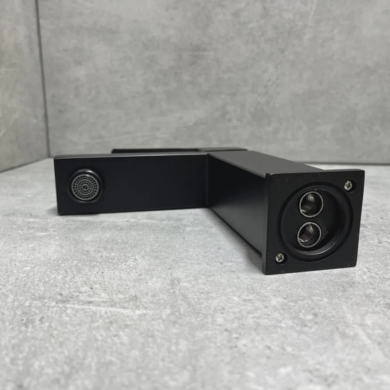 Смеситель для раковины HAIBA HB803-7 HB10803-7 из нержавеющей стали, чёрный матовый