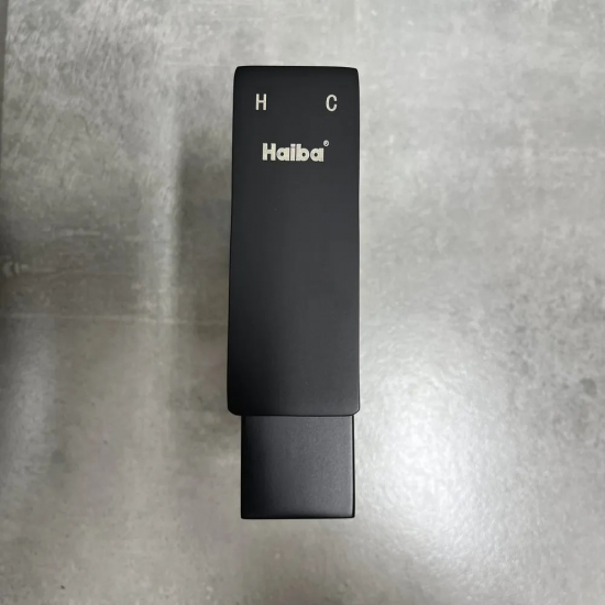 Смеситель для раковины HAIBA HB803-7 HB10803-7 из нержавеющей стали, чёрный матовый