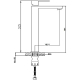 Смеситель для раковины HAIBA HB803-7 HB11803-7 из нержавеющей стали, чёрный матовый