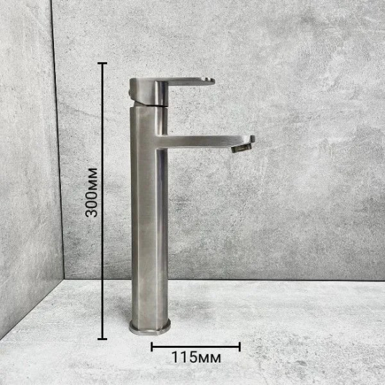 Смеситель для раковины HAIBA HB806 HB11806 из нержавеющей стали, сатин
