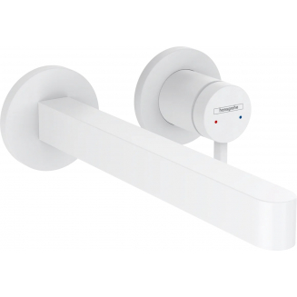 Смеситель для раковины HANSGROHE Finoris 76050700 С ВНУТРЕННЕЙ ЧАСТЬЮ матовый белый