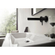 Смеситель для раковины HANSGROHE Finoris 76051670 С ВНУТРЕННЕЙ ЧАСТЬЮ матовый чёрный