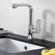 Смеситель для раковины HANSGROHE Metris 31087000 хром
