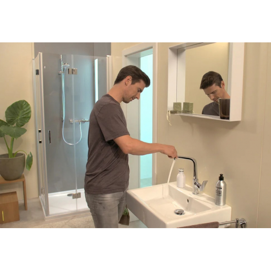 Смеситель для раковины HANSGROHE Metris 31087000 хром